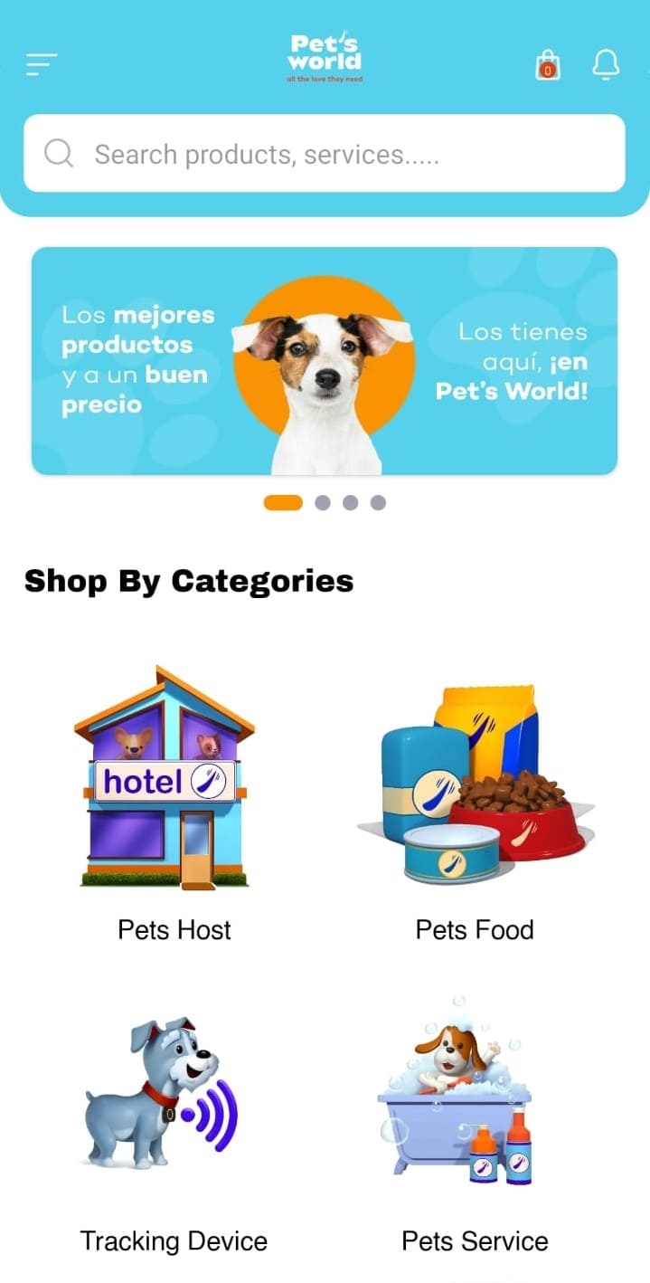 Mockup - Pets APP